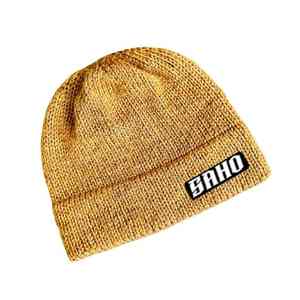 Bonnet GAA avec patch supporteur en tricot doux et couche polaire pour les jeux d'hiver OEM quantité minimale de commande - Product Image 6
