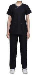 Conjuntos de trajes elásticos para mujeres, uniformes médicos y enfermeras, uniformes de Hospital cómodos, seda de silicona con estilo, a la moda, con diseños de colores - Product Image 5