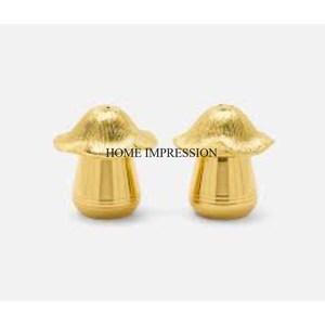 Look accrocheur le plus beau champignon Designer couleur argent finition brillant miroir poli sel et poivre ensemble de l'Inde - Product Image 5