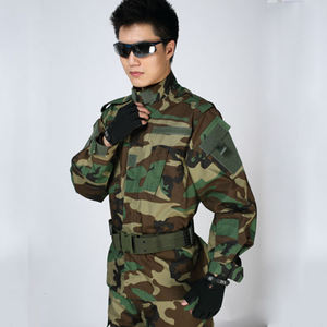 Venta al por mayor OEM uniforme táctico al aire libre personalizar la impresión de logotipo Multi bolsillos uniforme de seguridad uniformes de camuflaje de peso pesado - Product Image 2