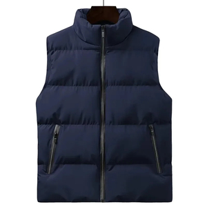 Chaleco Acolchado con Capucha Verde Unisex, Cuello Alto, Cierre de Cremallera, Impermeable, Cortavientos, Transpirable, Chaqueta Casual de Invierno, Color Sólido - Product Image 6
