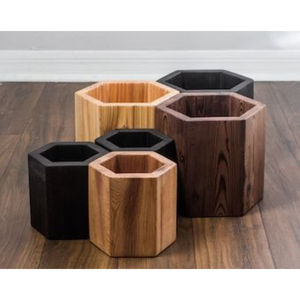 ที่ใส่ปากกาสํานักงานดีไซน์มาตรฐาน ที่ใส่ปากกาไม้คุณภาพสูง ที่ใส่ปากกา 4 ส่วนในราคาไม่แพง - Product Image 5