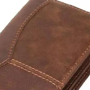 กระเป๋าสตางค์หนังแฟชั่นสำหรับผู้ชายแบบออกแบบได้ตามที่ต้องการพร้อมฝาปิดแบบเปิดโลโก้ใหม่ขายดี - Product Image 5