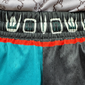 Pantalones Cortos de Baloncesto de Malla Bordados Personalizados para Hombre, de Secado Rápido, Diseño Personalizado Sublimado - Product Image 6