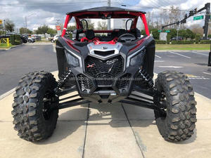 Can-Am Maverick X3 X rs Turbo RR 2024 Rojo Fuego y Plateado Hiperbrillante - Product Image 2