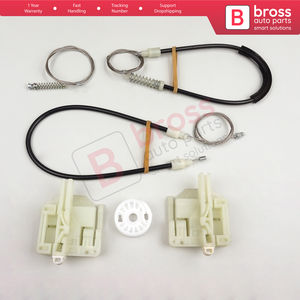 BWR5219 Juego de reparación de regulador de ventana delantero izquierdo o derecho para 3 Series E90 E91 2004-2012 4/5 Door 51337140587 Bross Auto Parts - Product Image 5