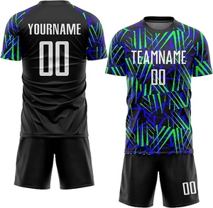 Ropa de fútbol Uniforme de fútbol de entrenamiento Unisex Sublimación Impresión en color Logotipo Diseño Equipo Uniforme de fútbol juvenil Logotipo personalizado - Product Image 1