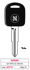 Chiave per Auto Sz11rte (g. Vdd 0) Suzuki - Product Image 1