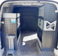 Armoire de rangement métallique DETAY OEM de haute qualité pour fourgonnette, 6 tiroirs, revêtement électrostatique, étagères modulaires amovibles pour tous les véhicules