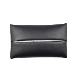 Boîte à mouchoirs en cuir classique, luxueuse, décontractée, légère, simple, de forme carrée, pour la maison, l'hôtel |   Options de couleur de conception personnalisée - Product Image 1