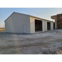 Edificio Prefabricado de Estructura de Acero de Diseño Industrial Moderno, Casa Portátil para Fábrica o Almacén
