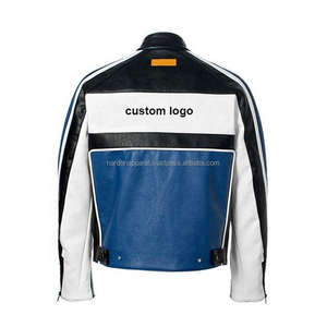 Nardon Apparel Chaqueta de cuero para hombre Precio al por mayor Chaqueta de cuero Pu Chaqueta de cuero de moda para hombre - Product Image 2