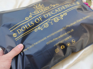 Custom Printed Black Poly Mailing Bag With Logo Design Padded Waterproof Express <b>Packaging</b> For <b>Logistics</b> Courier Use - Product Image 6