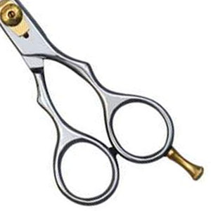 Tijeras de peluquero profesionales con excelente acabado, reposapiés extraíble, hoja afilada de acero inoxidable para aplicación de cabello - Product Image 3