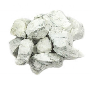 หินหยาบสีขาวฮาวไลท์หยาบสำหรับรักษาคริสตัลอัญมณีไม่ผ่านการขัดเงาคริสตัลธรรมชาติขายส่ง - Product Image 4