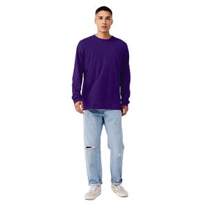 Camiseta lisa de manga larga de alta calidad para hombre, stock listo, tela de mezcla de algodón a granel, camisa para hombre, opción PERSONALIZADA disponible - Product Image 5