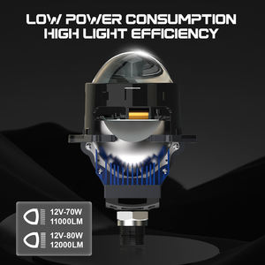 ไฟหน้า LED แบบไฮโลว์บีม 3 นิ้ว เลนส์โปรเจคเตอร์แบบ Biled ไฟหน้ารถยนต์ ดีไซน์ใหม่ ขายส่ง ไฟหน้า Bi LED - Product Image 4