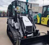 Cargadora Compacta de Orugas Hidromek HMK 62 T con Motor Diésel y Cucharón