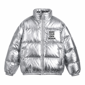 Winter puffer <b>jacket</b> men Stand collar windproof coat <b>Thick</b> polyester wadding <b>jacket</b> Casual zipper <b>jacket</b> men - Product Image 4