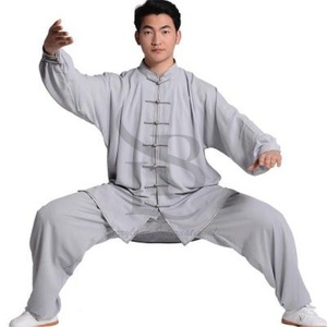 ชุดกังฟูสำหรับผู้ชายและผู้หญิงชุดฝึกศิลปะการต่อสู้แบบดั้งเดิมชุดกังฟูราคาขายส่ง - Product Image 2