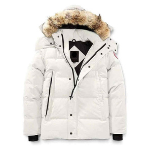 Chaqueta de plumón de pato para hombre, abrigo grueso con capucha para nieve de esquí cálido de invierno, chaqueta acolchada Parka - Product Image 1