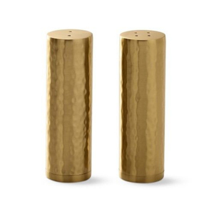 Latest Design Home Dining Table <b>Salt</b> and <b>Pepper</b> Jar Made of Gold Metal Hammered Stainless Steel <b>Salt</b> and <b>Pepper</b> Condiment Jar - Product Image 4