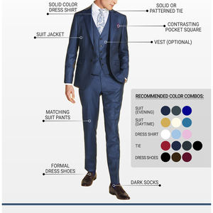 Ropa Formal Pantalones y abrigo de moda 3 piezas Ropa personalizada Hombre Traje DE BODA Slim Fit Hombres Traje Homme Pana Traje de cuello mandarín - Product Image 3