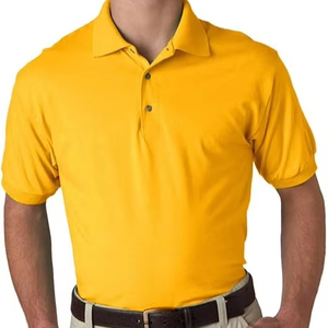Polo décontracté à manches longues pour hommes T-shirts à boutons à carreaux classiques Chemises polo Slim Fit pour hommes - Product Image 1