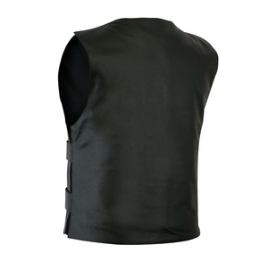 เสื้อกั๊กหนังแท้สำหรับผู้ชายเสื้อกันลมระบายอากาศทรงสลิมฟิตสำหรับฤดูหนาว - Product Image 5