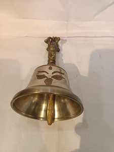 กระดิ่งทองเหลืองสำหรับเรือทะเลด้ามจับไม้ขัดเงาโมเดลโลโก้โลหะอุปกรณ์เครื่องดนตรี - Product Image 6