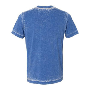 เสื้อยืดผู้ชายสไตล์วินเทจผ้าฝ้าย 100% ล้างสีแบบแอซิด 240 GSM หนานุ่ม ทรงปกติ แห้งเร็ว เป็นมิตรกับสิ่งแวดล้อม พิมพ์ลายดิจิตอล - Product Image 4