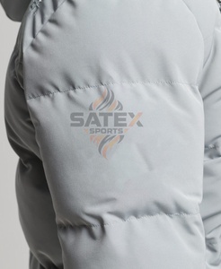 Chaqueta de Invierno Acolchada para Hombre, Abrigo Térmico con Capucha, Resistente al Viento, para Exteriores, Venta al Por Mayor - Product Image 6