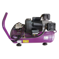 220V Haute Qualité 4.5HP Sans Huile Double Têtes Portable Mini Air Compresseur Air Booster Pompe avec 50 litres réservoir