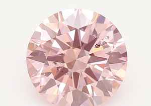 Diamantes naturales de corte brillante redondo de 1 quilate, tratados en rosa, de lujo, para la creación de joyería de boda. - Product Image 2