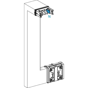 Para Schneider Electric KSA250DMCL41A Canalis 250A, carril de distribución y cable con segmento múltiple ascendente y a la izquierda B M-TO-M - Product Image 1