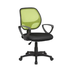 Modern Green/<b>Black</b> Mesh Staff <b>Chair</b> Ergonomic Office <b>Chair</b> Adjustable Headrest PP Aluminium Material Swivel for Task Purpose - Product Image 1