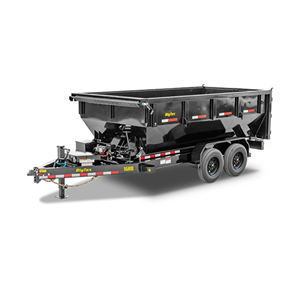 Remolque volquete de acero con frenos eléctricos, plataforma profunda y sistema de lona integrado diseñado para la eficiencia del lugar de trabajo - Product Image 3