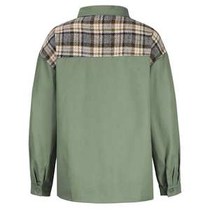 2025 nueva moda fabricante de Pakistán Chaqueta larga de cuero Pu para mujer chaqueta vaquera de talla grande suministro al por mayor - Product Image 6