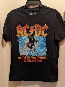 2024 Temporada Alta estilo Vintage verano algodón manga corta hombres camisetas AC DC impresión personalizada servicio OEM para marcas de ropa - Product Image 6