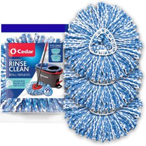 O-Cedar RinseClean Spin <b>Mop</b> Microfiber Refill, 1 CT (Pack of 3) - Product Image 6