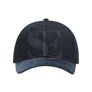 Chapeaux de baseball noirs unis personnalisés de haute qualité Style de rue vintage sportif Marque privée Design classique - Product Image 1