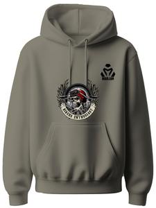 Sweat à capuche unisexe imprimé élégant en molleton 100 % coton style vintage, pull tendance pour homme et femme, idéal pour un look urbain estival et hivernal au quotidien - Product Image 2