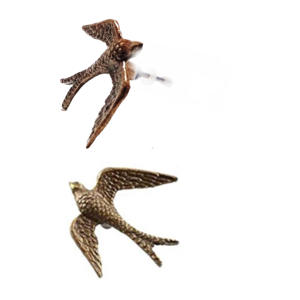 Tiradores de cajón de latón de hierro fundido con águila antigua y tirador de diseño moderno para armario, cocina, dormitorio y baño - Product Image 2