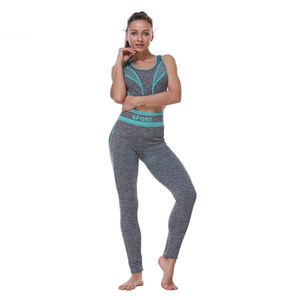Marque privée Offre spéciale Ensemble de yoga pour femmes Combinaison de course respirante de haute qualité pour l'entraînement pour femmes avec logo personnalisé - Product Image 6