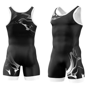 Pakistan Factories Wholesale OEM Service Gym <b>Wrestling</b> Wear Men Custom <b>Wrestling</b> Singlet Spandex Material - Product Image 6