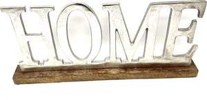 Meilleure vente Nouvelle Arrivée Showpiece Avec Lattering De La Maison Avec Base En Bois Couleur Et Tailles Personnalisées - Product Image 3