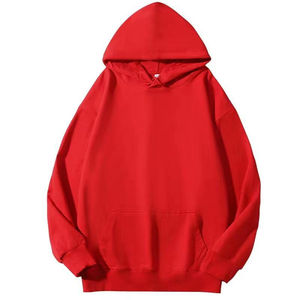 Sweat-shirt à capuche surdimensionné pour homme en molleton épais 100% coton de qualité supérieure, avec logo personnalisé pour impression en relief - Product Image 5