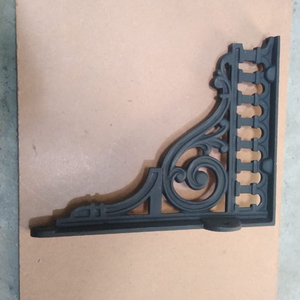 Vintage Design Cast Iron Bracket <b>Strong</b> Quality Wall Mounted Matt Black Finish <b>Shelf</b> Bracket - Product Image 4