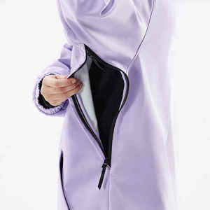 Veste de pull-over isolée à capuche imperméable Anorak Softshell pour femmes personnalisée OEM vêtements de ski chauds sweat à capuche de ski de snowboard pour hommes - Product Image 5