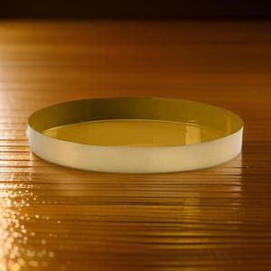 Gingembre Olive Double Couleur Couverts Décoratifs Plateau Rond En Métal Polyvalent Hôtel Restaurant Servir Salle De Bains Vanité Bijou Plateaux - Product Image 4